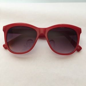 Red sunglasses